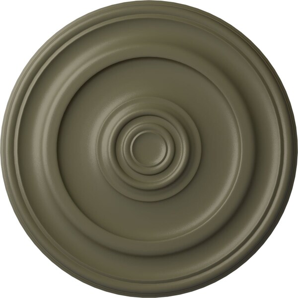 Ekena Millwork Kepler Traditional Ceiling Medallion (For Canopies up to 5 1/4"), 23 5/8"OD x 1 3/4"P, Spartan Stone CM24KPSSF - main